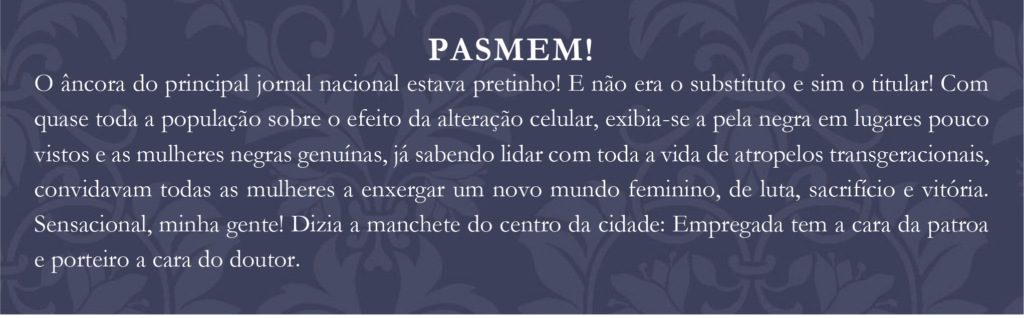 Ilustração A Veste Negra - Transformação da pele